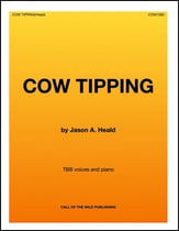 Cow Tipping TBB choral sheet music cover